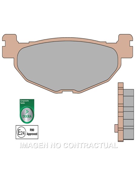 PASTILLA FRENO MALOSSI BRAKE PADS MHR SYNT YAMAHA TMAX500