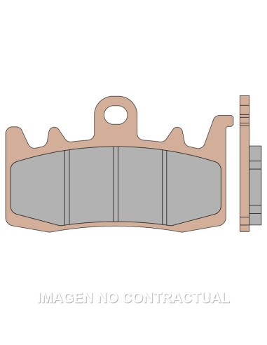 PASTILLAS FRENO MALOSSI BRAKE PADS MHR SYNT KYMCO AK 550