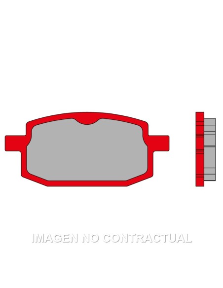 PASTILLA FRENO MALOSSI BRAKE PADS MHR ITALJET BAZOOKA