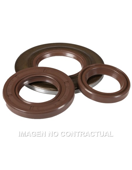 RETENES MALOSSI FKM VESPA COSA, PX, T5 CON TAMBOR Ø 27