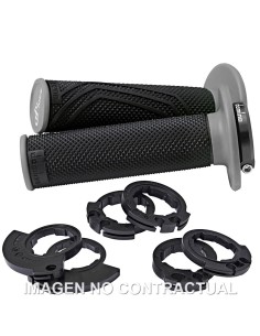 PUÑOS DOMINO D200 NEGRO / GRIS 