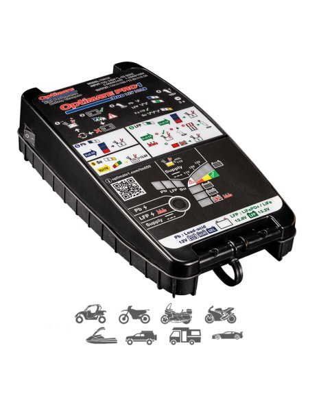 CARGADOR BATERÍAS OPTIMATE PRO 1 DUO TM-650EU 