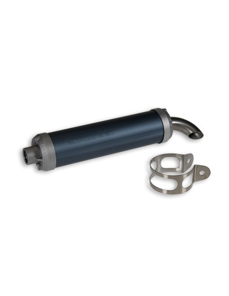 Silenciador Ø 60 aluminio para escape scooter racing MHR 
