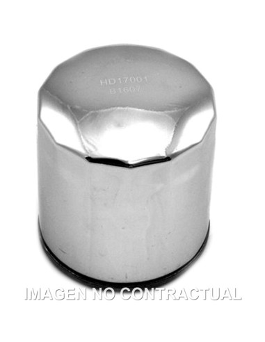 FILTRO ACEITE MEIWA HARLEY DAVIDSON V-ROD (CROMADO)