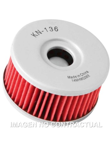 FILTRO ACEITE K&N SUZUKI TU 250 X