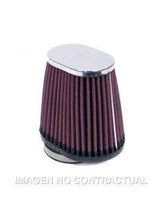 FILTRO AIRE K&N TMAX 500 CROMADO
