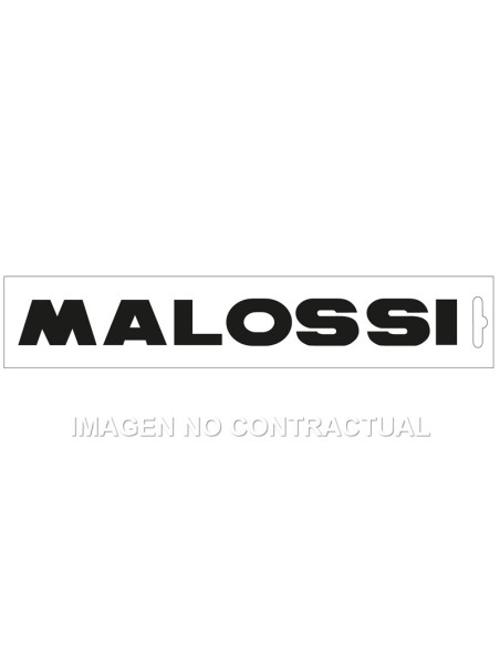Adhesivo Malossi Negro 22 cm 