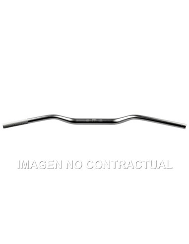 MANILLAR TRW MAXI TRAIL 28,6 MM PLATEADO MEDIUM  