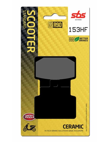 PASTILLA DE FRENO SBS P153-HF