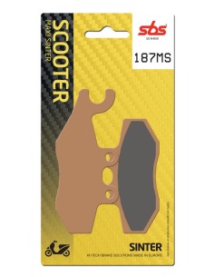 PASTILLA DE FRENO SBS P187-MS