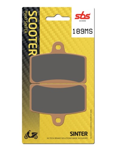 PASTILLA DE FRENO SBS P189-MS