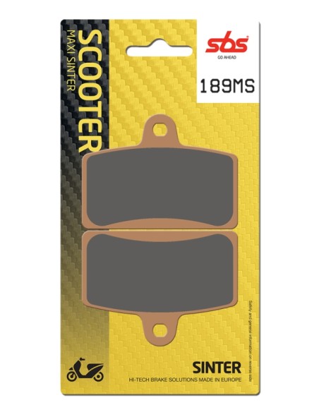 PASTILLA DE FRENO SBS P189-MS