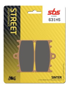 PASTILLA DE FRENO SBS P631-HS