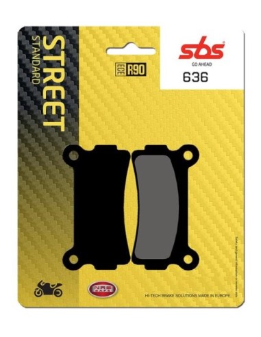 PASTILLA DE FRENO SBS P636-LF