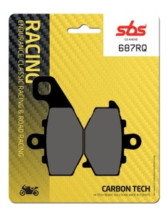 PASTILLA DE FRENO SBS P687-RQ