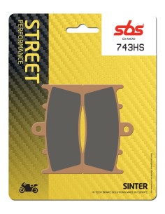 PASTILLA DE FRENO SBS P743-HS