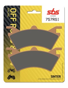 PASTILLA DE FRENO SBS P757-RSI