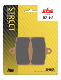 PASTILLA DE FRENO SBS P821-HS