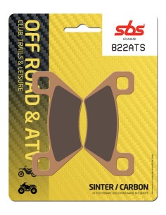 PASTILLA DE FRENO SBS P822-ATS