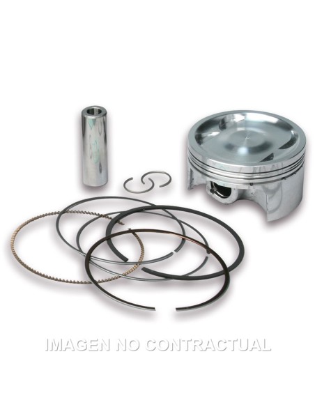 Pistón Malossi D.75,5 mm. Bulon 16 Tol. A Piaggio