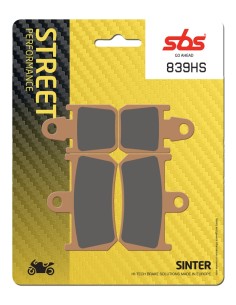 PASTILLA DE FRENO SBS P839-HS