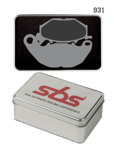 PASTILLA DE FRENO SBS P931-DS1