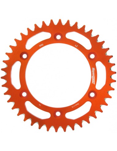 CORONA SUPERSPROX ALUMINIO NARANJA 42 D 