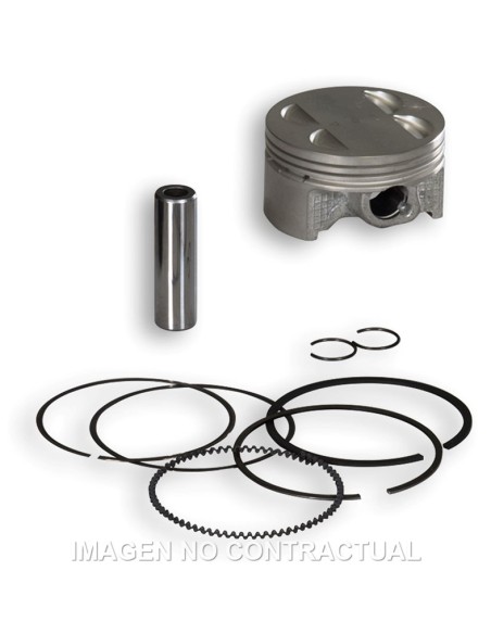 Pistón Malossi D 61 mm Bulón 14 mm Honda Tol.A 