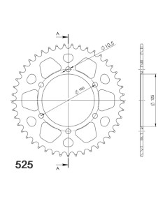 CORONA SUPERSPROX ACERO BENELLI TRK 502 