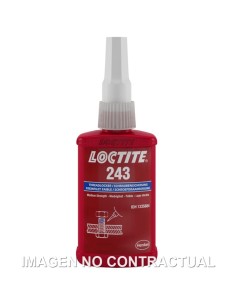 LOCTITE 243 BO 10ML EPIG FIJADOR RESISTENCIA MEDIA PIEZAS ACEITADAS