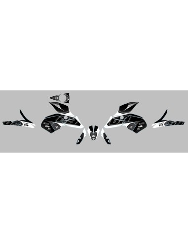 KIT DECO UP MAXIMIZE NEGRO-BLANCO YAMAHA MT09