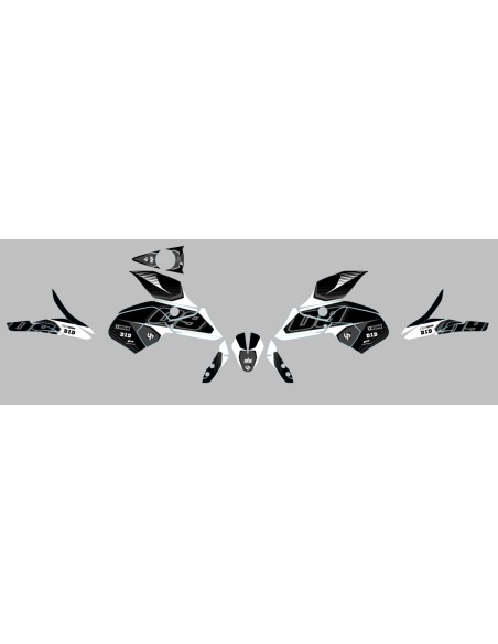 KIT DECO UP MAXIMIZE NEGRO-BLANCO YAMAHA MT09