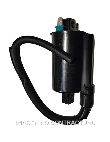 BOBINA KYMCO PEOPLE ONE 12V-CC-2,7 OHM-2 FASTONS-CON CABLE