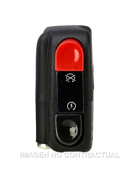 PULSADOR OFF_ROAD DOMINO ARRANQUE / PARO CON CABLE.