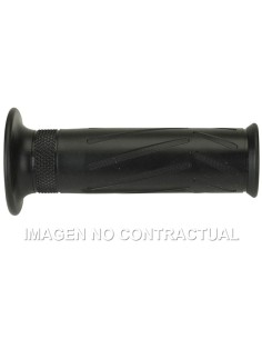 PUÑOS DOMINO SCOOTER NEGROS ABIERTOS D 22 MM L 120 MM YAMAHA