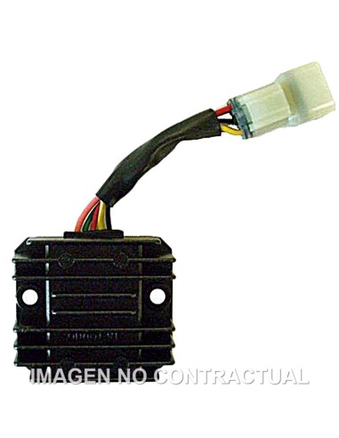 REGULADOR 12V/10A - MONOFASE - CC - 5 CABLES - CON CONECTOR