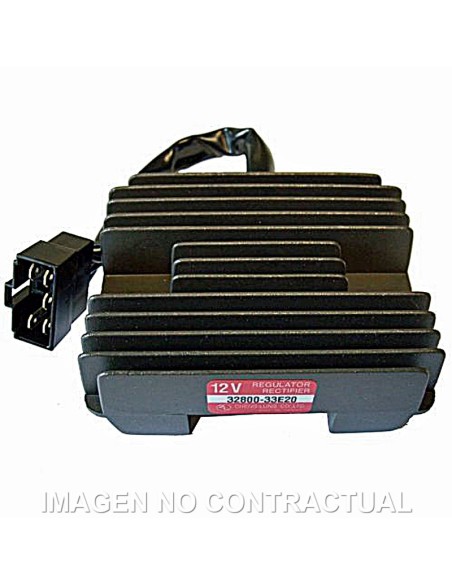 REGULADOR 12V - TRIFASE - CC - 5 CABLES - CON CONECTOR 5 FASTONS