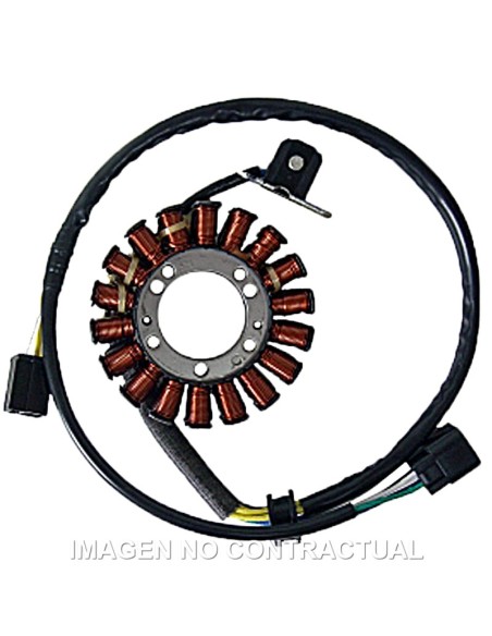 STATOR MITSUBISHI TRIFASE 18 POLOS CON PICK-UP SUZUKI DRZ400