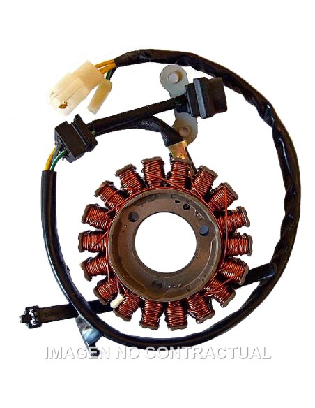 STATOR SGR TRIFASE 18 POLOS CON PICK-UP 2 CABLES