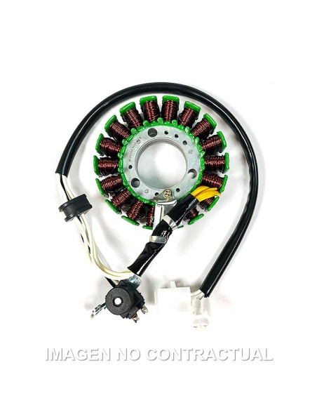 STATOR SGR TRIFASE 18 POLOS CON PICK-UP 2 CABLES XCITY