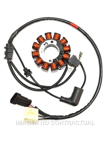 STATOR KOKUSAN TRIFASE 12 POLOS PIAGGIO