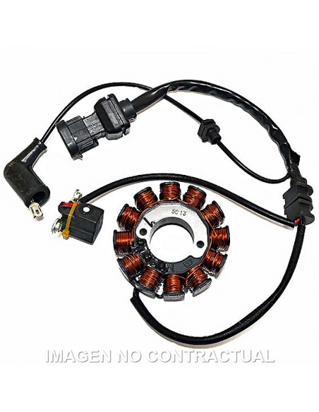 STATOR KOKUSAN TRIFASE 12 POLOS VESPA IGET