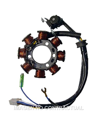 STATOR SGR MONOFASE 8 POLOS CON PICK-UP