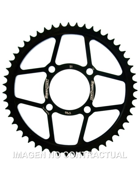 CORONA SUPERSPROX ACERO SUZUKI 428 X 51