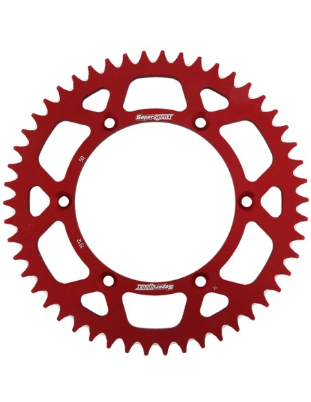 CORONA SUPERSPROX ALUMINIO ROJA 50 D