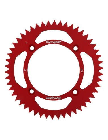 CORONA SUPERSPROX ALUMINIO ROJA 50 D