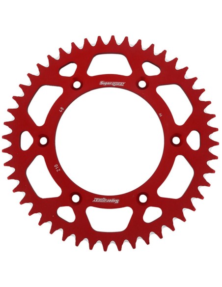 CORONA SUPERSPROX ALUMINIO ROJA 48 D