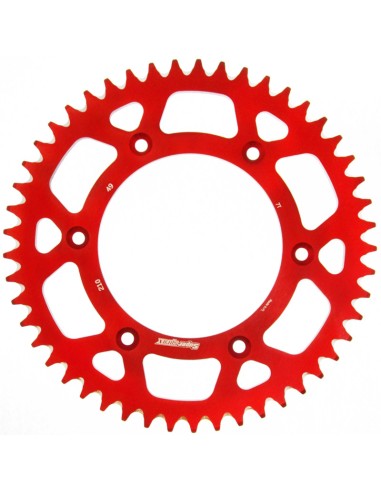CORONA SUPERSPROX ALUMINIO ROJA 49 D
