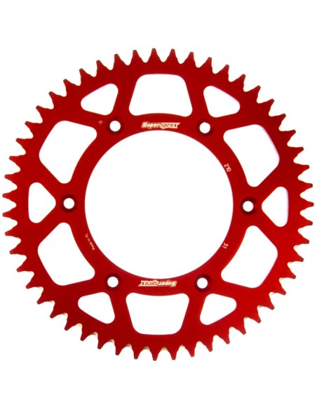CORONA SUPERSPROX ALUMINIO ROJA 51 D