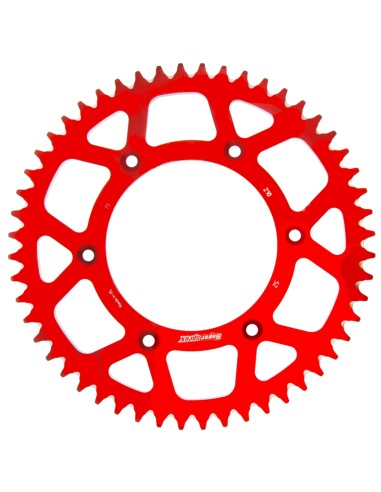 CORONA SUPERSPROX ALUMINIO ROJA 52 D